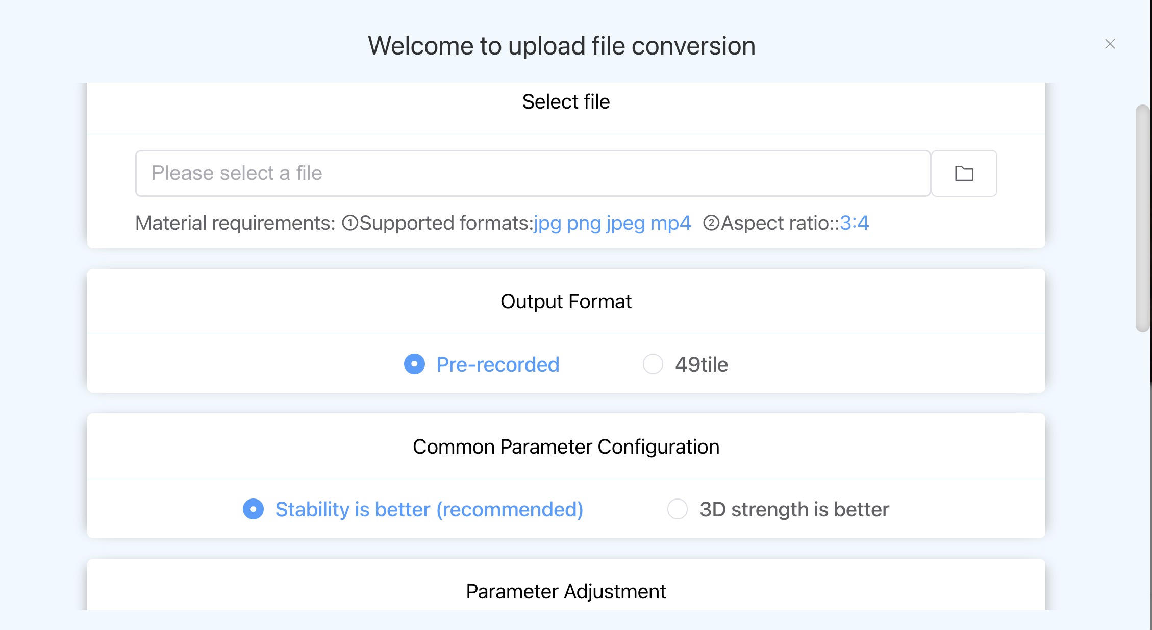49 tile conversion